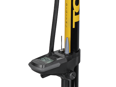 Превью  Велонасос TOPEAK JoeBlow Sport Digital для шин напольный 11 атм. (160 psi) (TJB-S6-DG)